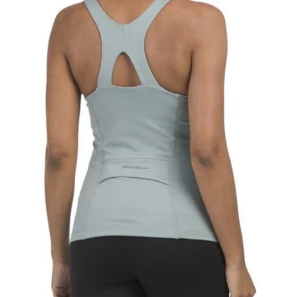 Eddie Bauer Horizon Light Blue Athletic Top - Picture 1 of 5